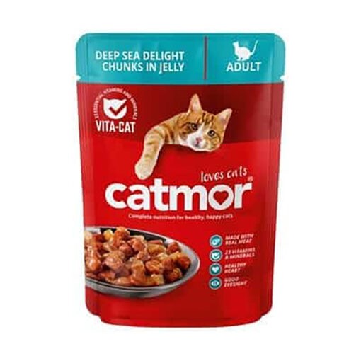Catmore 36x85g Cat Pouches Adult Group