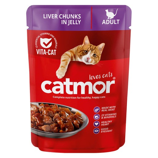 Catmor Liver In Jelly Adult 85g