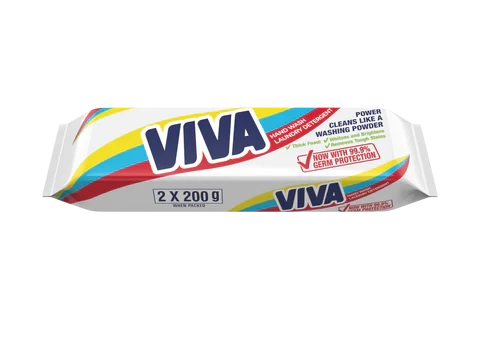 Viva Laundry Bar - 200g (2 Pack) 48-Pack