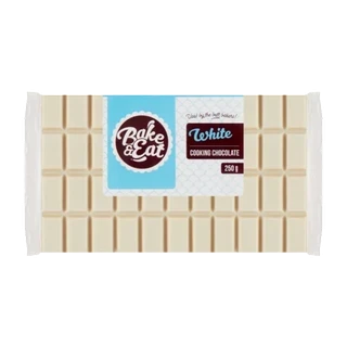 Bake & Eat White Chocolate Slab 12x250g