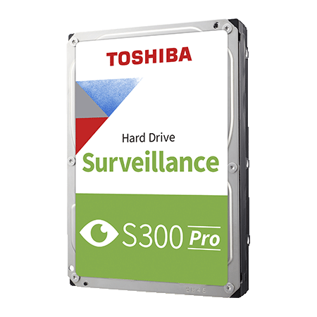 Toshiba 8TB Surveillance Hard Drive, 3.5 inch SATA, 7200rpm, 512MB Buffer