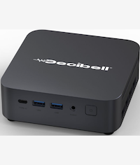 Decibell N3A Mini PC AMD Ryzen 7 7730U 16GB RAM 512GB SSD Windows 11 Pro