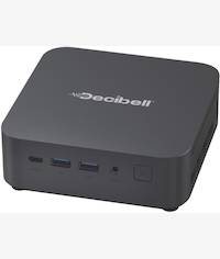 Decibell N3ES Mini PC AMD Ryzen 5 7430U, 16GB RAM, 512GB SSD, Windows 11 Pro