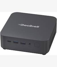Decibell N3ES Mini PC AMD Ryzen 5 7530U, 16GB RAM, 512GB SSD, Windows 11 Pro