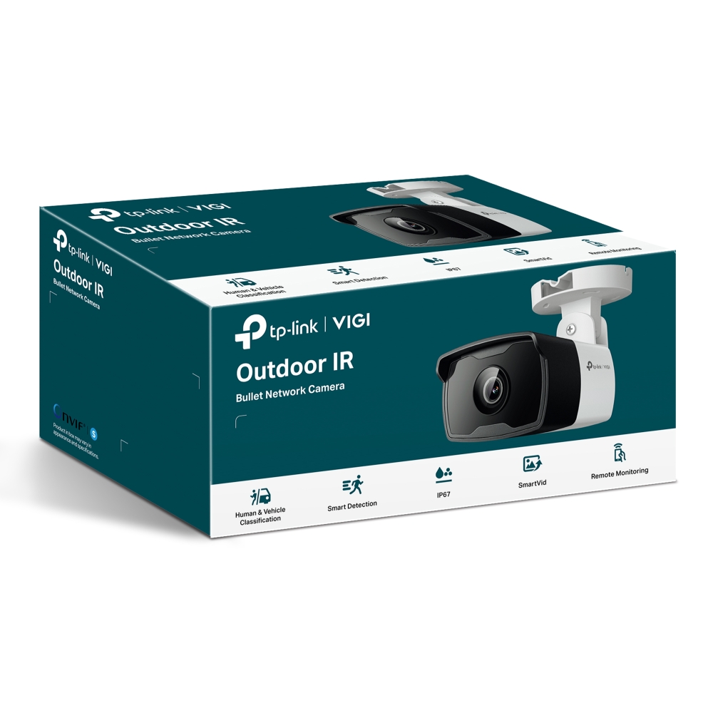 TP-Link VIGI C320I 2MP Outdoor IR Bullet Network Camera, 4mm