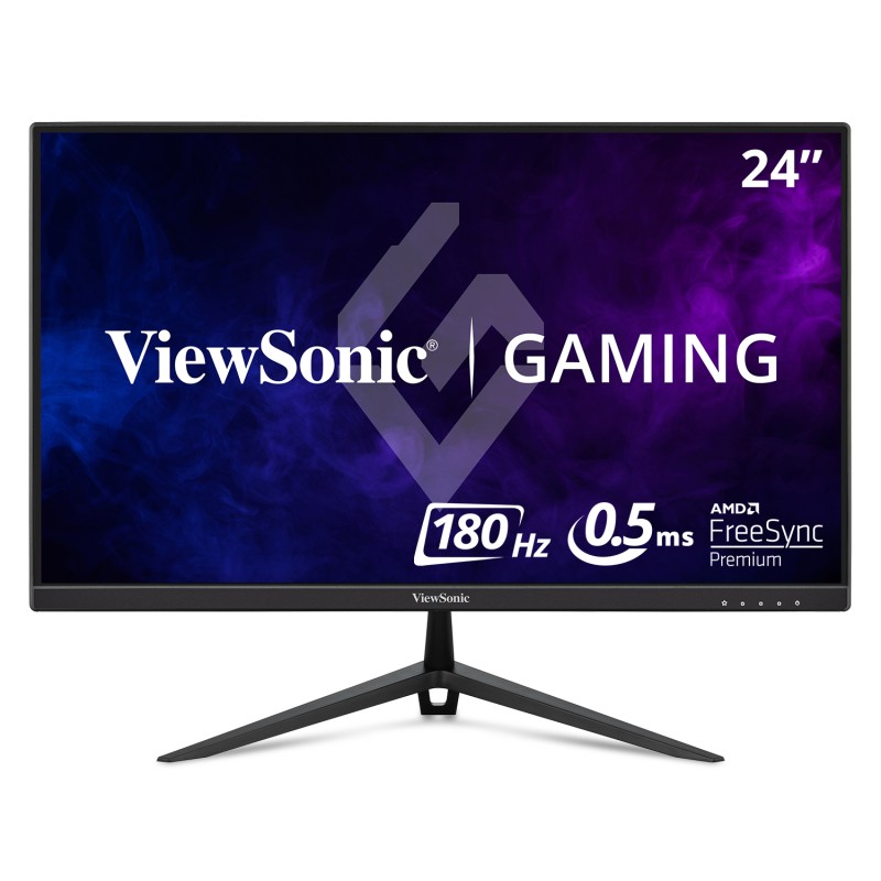 ViewSonic VX2428 24" Full HD IPS Gaming Monitor, 180Hz, 0.5ms, FreeSync Premium