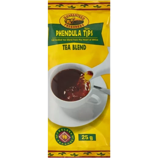Phendula Tips Tea Blend Tagless Teabags 4x 10 Pack