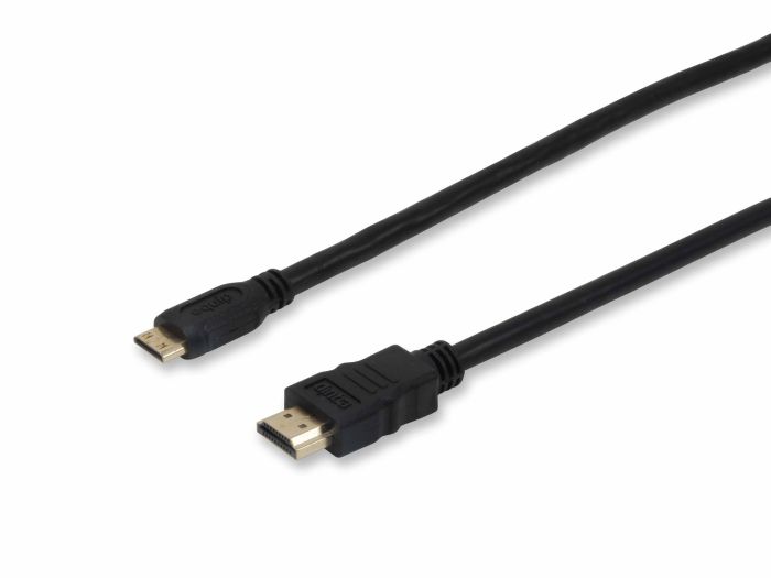 Equip HDMI to Mini HDMI Cable, HDMI 1.4, 4K 30Hz, 1m, Black