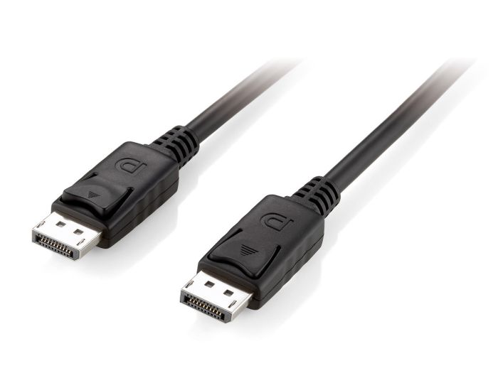 Equip DisplayPort 1.2 Cable, Male to Male, 4K 60Hz, 1m, Black