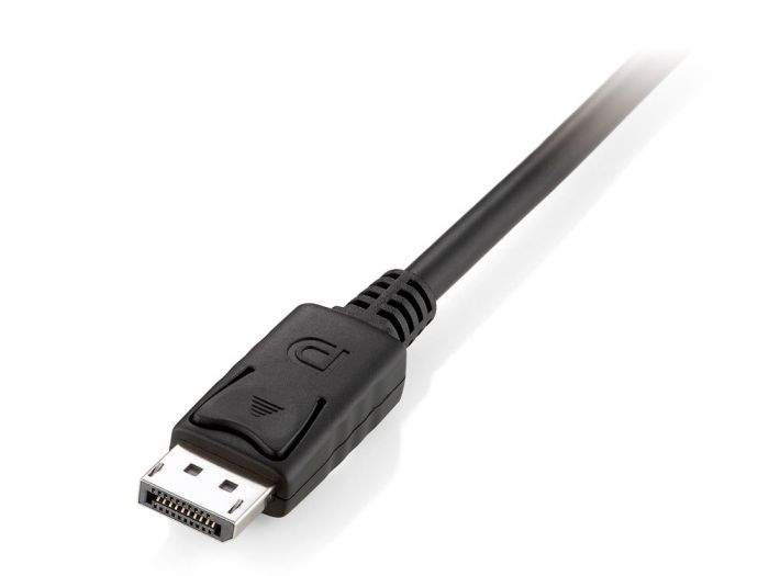 Equip DisplayPort 1.2 Cable, Male to Male, 4K 60Hz, 1m, Black