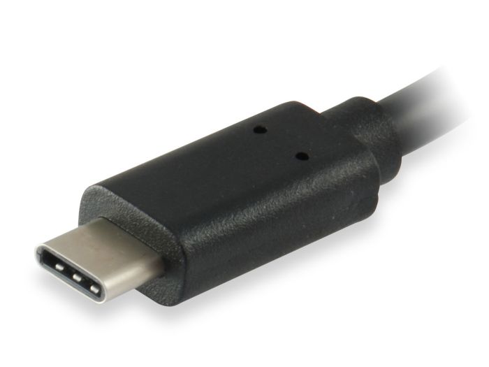 Equip USB-C to USB-A OTG Adapter, 5Gbps, 15cm, Black