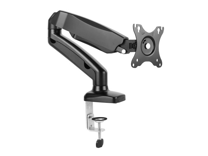Equip Gas Spring Monitor Desk Mount, 17 to 32 Inch, Black