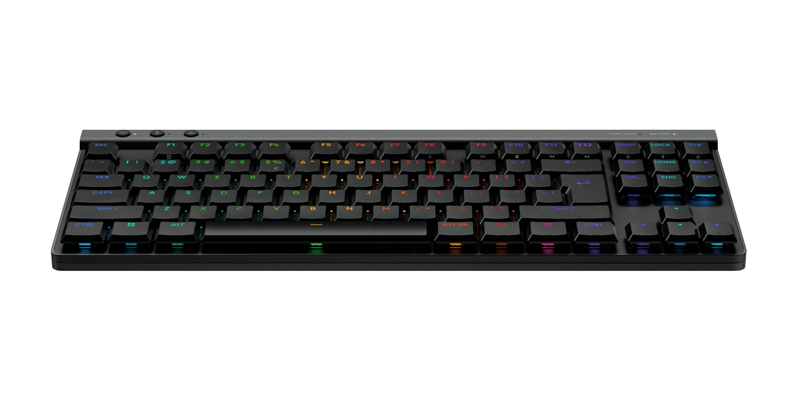 Logitech G515 LIGHTSPEED TKL Wireless Low-Profile Gaming Keyboard, Black