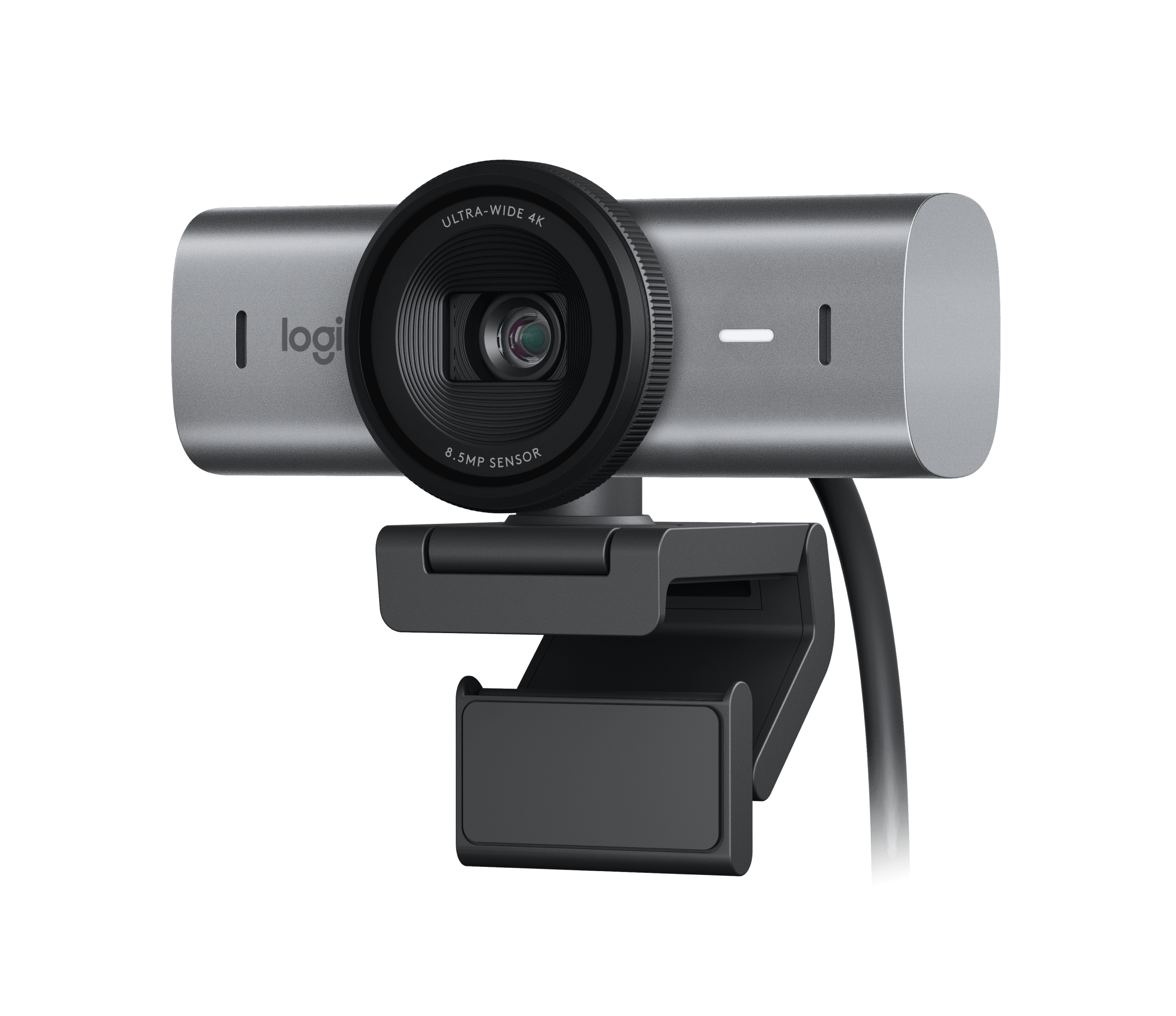 Logitech MX Brio 4K Ultra HD Webcam, USB-C, Graphite