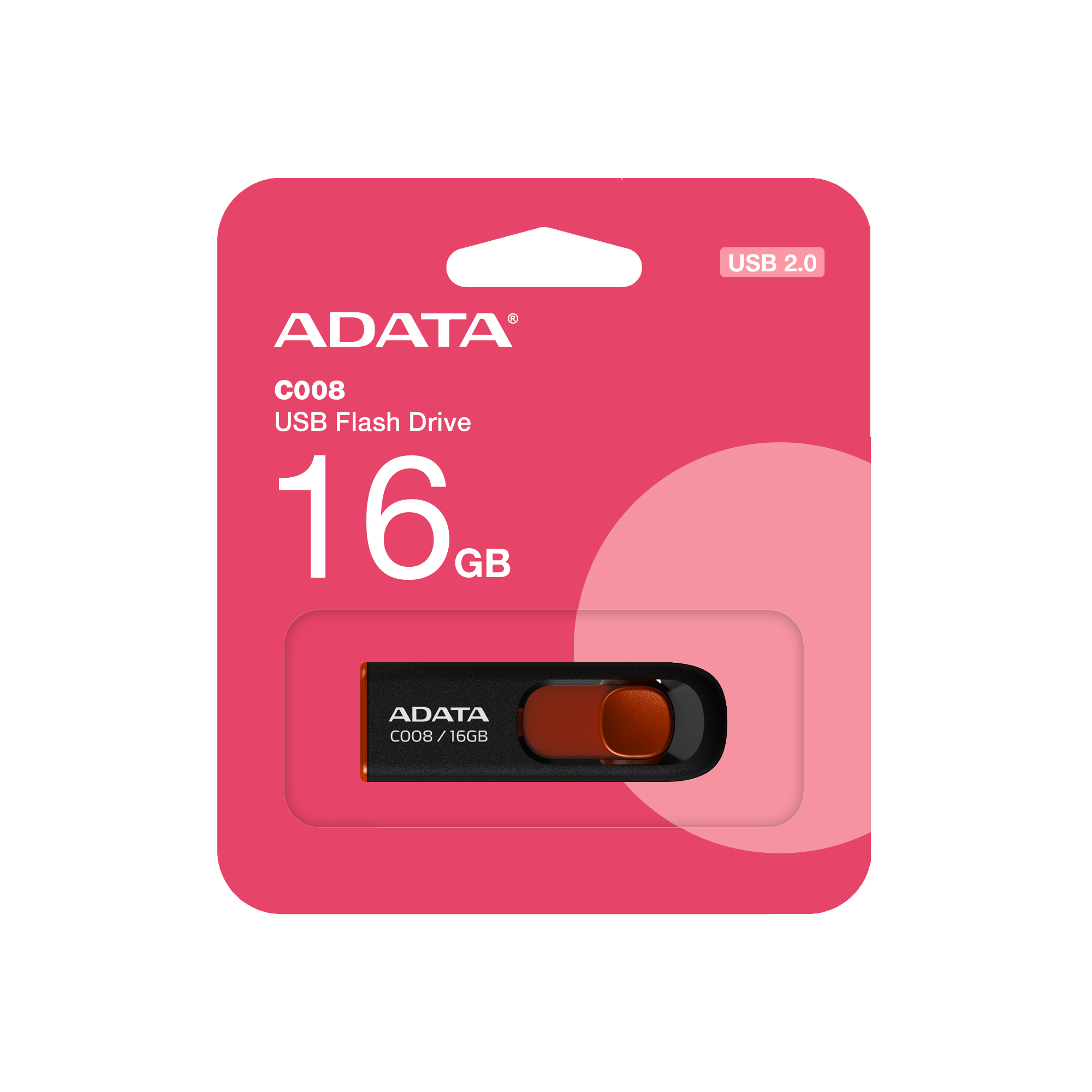 ADATA C008 Capless Sliding USB 2.0 Flash Drive