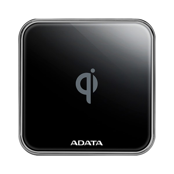 ADATA CW0100 10W Qi Wireless Charging Pad, Black