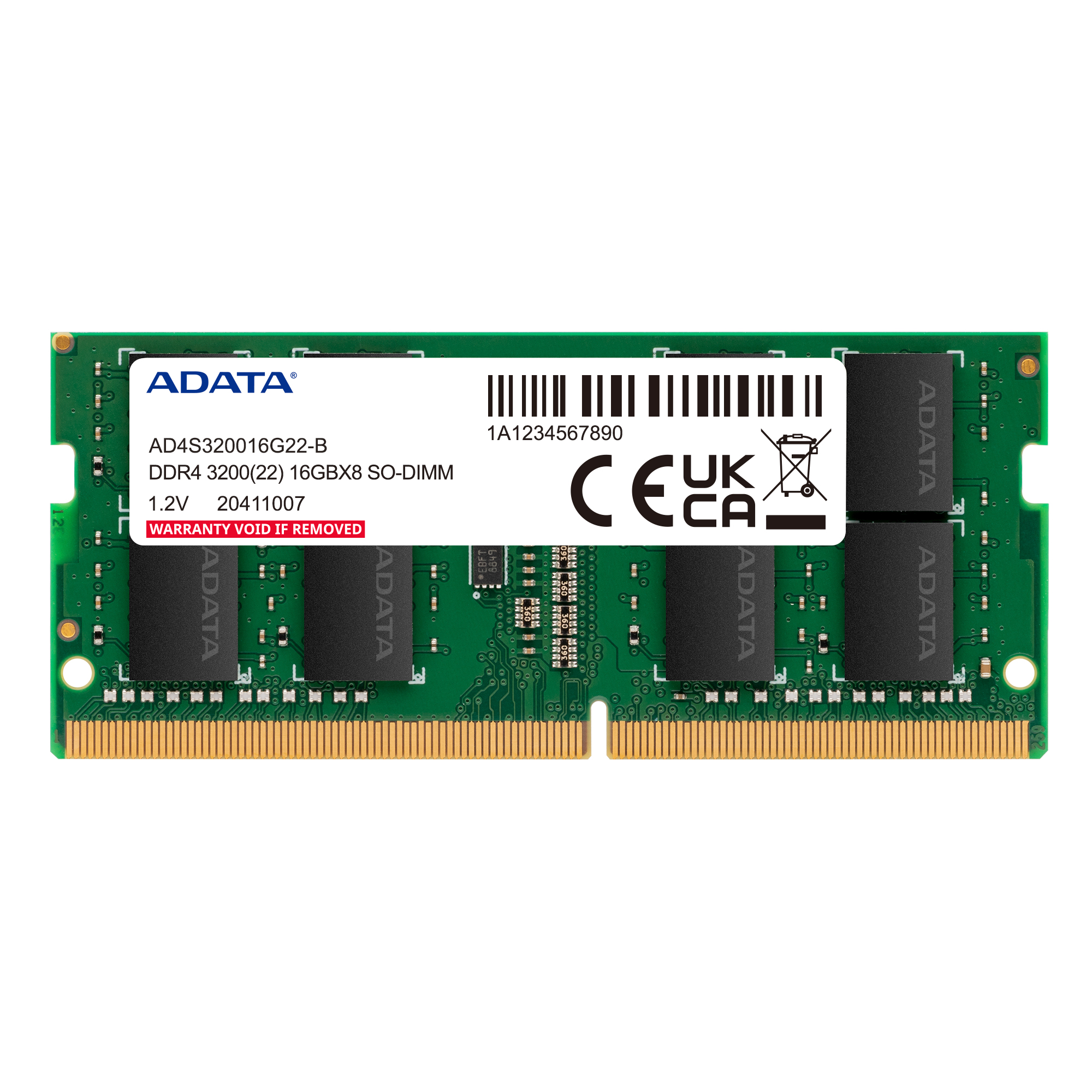 ADATA Premier 8GB DDR4 3200MHz SO-DIMM Laptop Memory