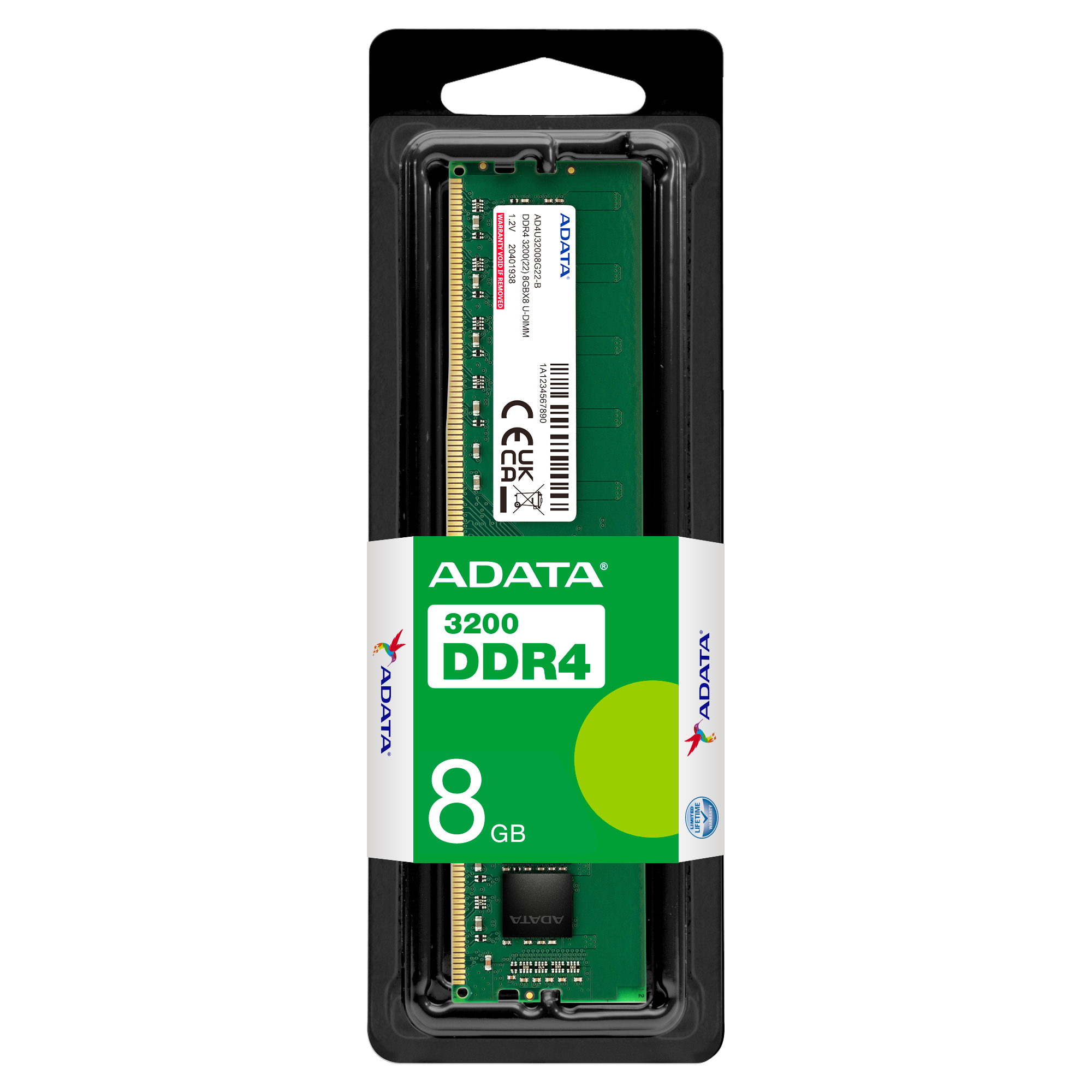 ADATA Premier DDR4 3200MHz U-DIMM Desktop Memory
