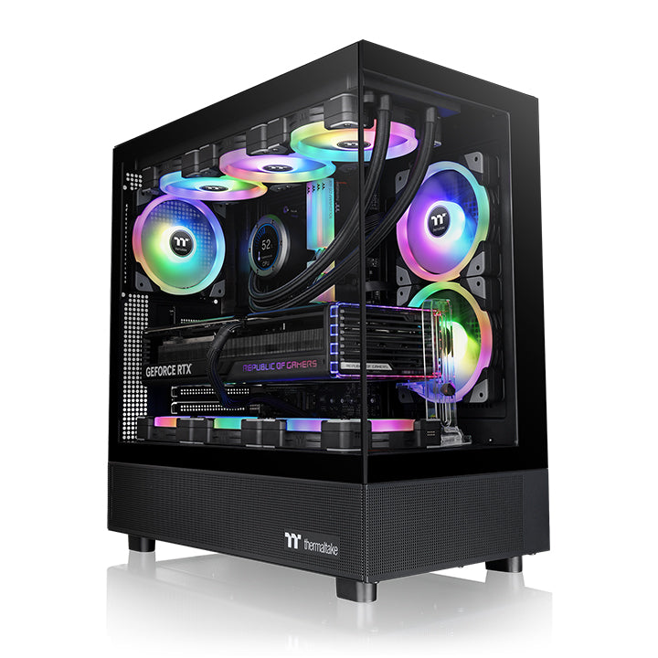 Thermaltake View 270 TG ARGB Mid Tower E-ATX Case Black