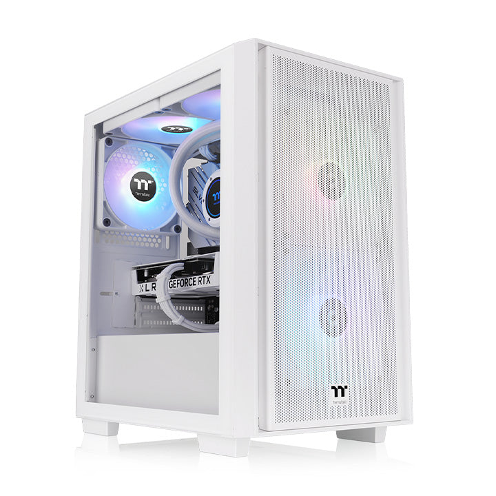 Thermaltake Versa H16 TG ARGB Snow Micro Tower Case White