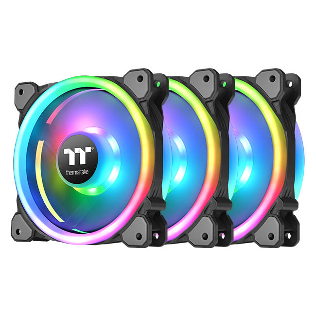 Thermaltake Riing Trio 12 RGB 120mm Radiator Fan TT Premium Edition 3 Pack