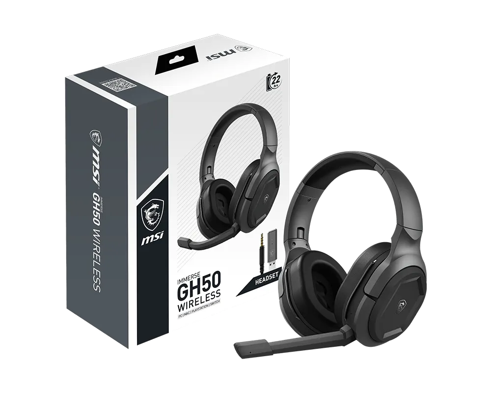 MSI Immerse GH50 Wireless Gaming Headset