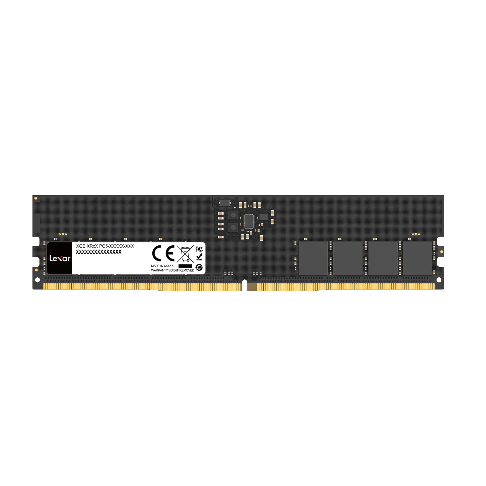 Lexar 16GB DDR5 5600MHz UDIMM Desktop Memory, CL46