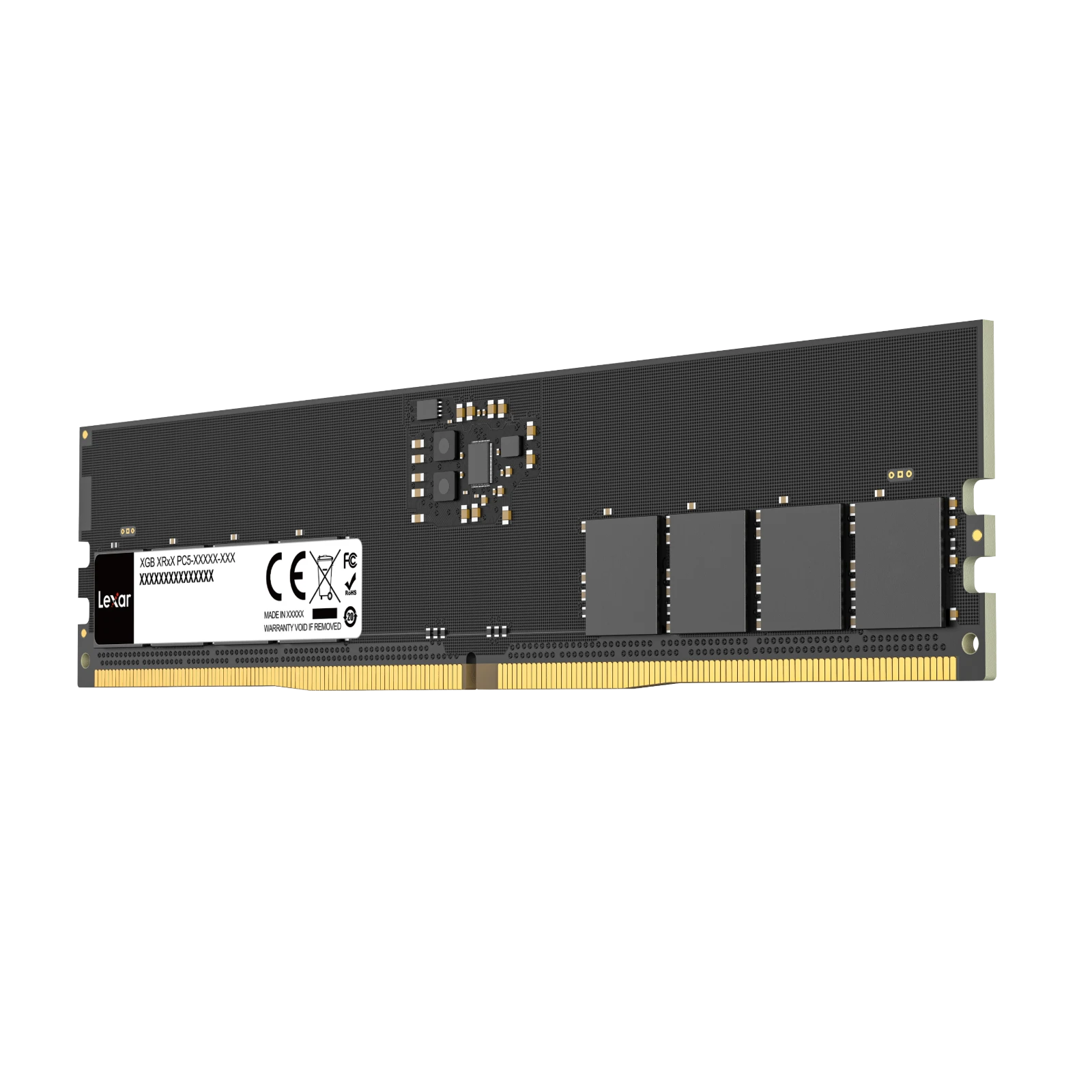 Lexar 16GB DDR5 5600MHz UDIMM Desktop Memory, CL46