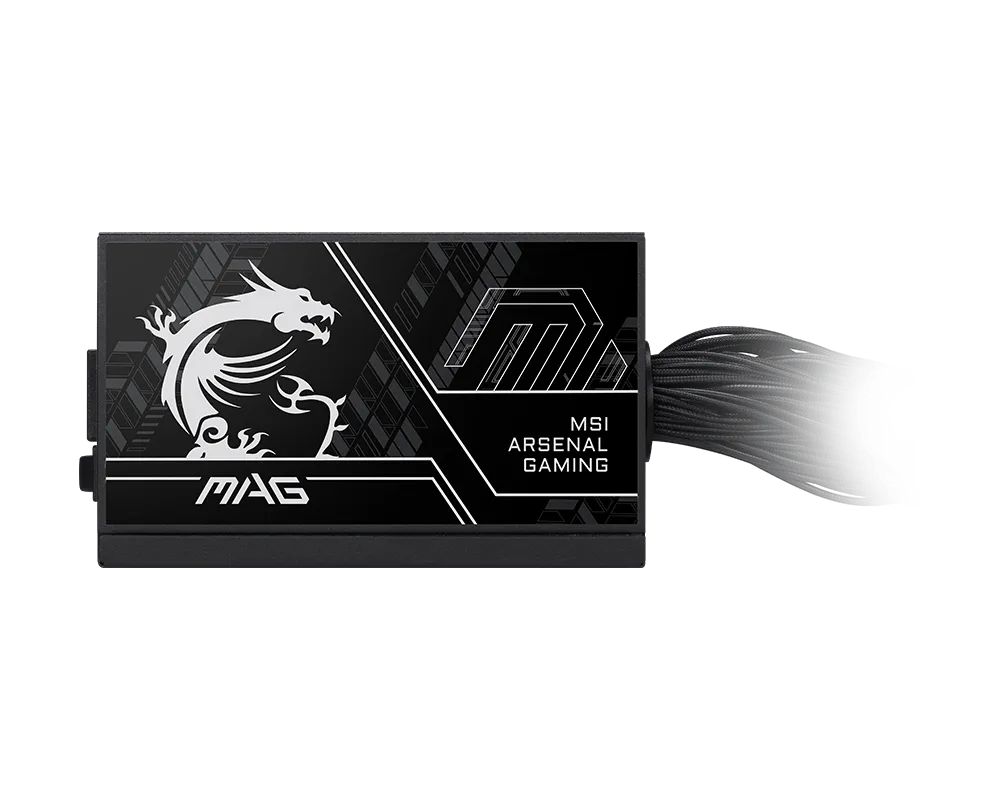 MSI MAG A650BN PCIE5 III 650W 80 PLUS Bronze ATX 3.1 Power Supply