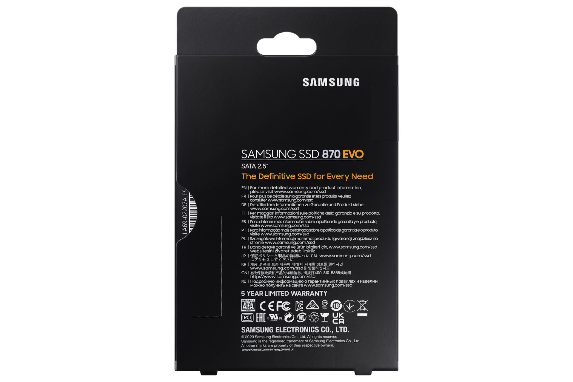 Samsung 870 EVO 4TB 2.5" SATA III Internal SSD
