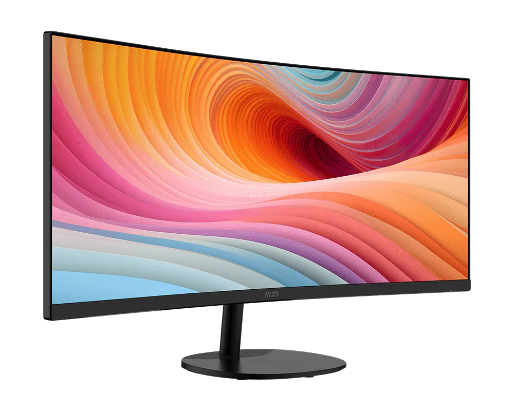 MSI PRO MP341CQ E12 34" UWQHD Curved Monitor, Black, 120Hz