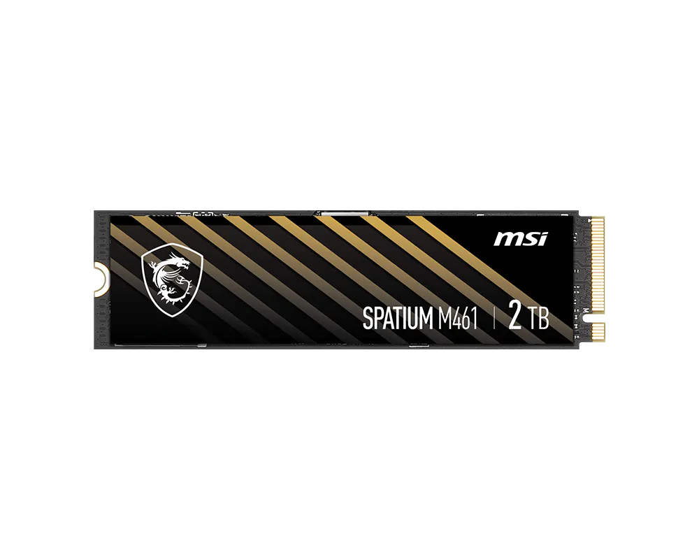 MSI Spatium M461 1TB PCIe 4.0 NVMe M.2 SSD