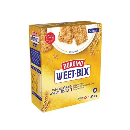 Bokomo Weetbix Family Pack (12 x 1.35kg)