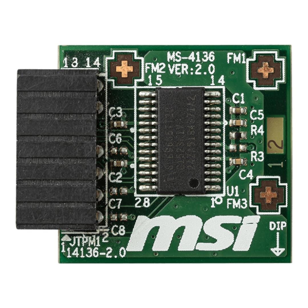 MSI TPM 2.0 Trusted Platform Module
