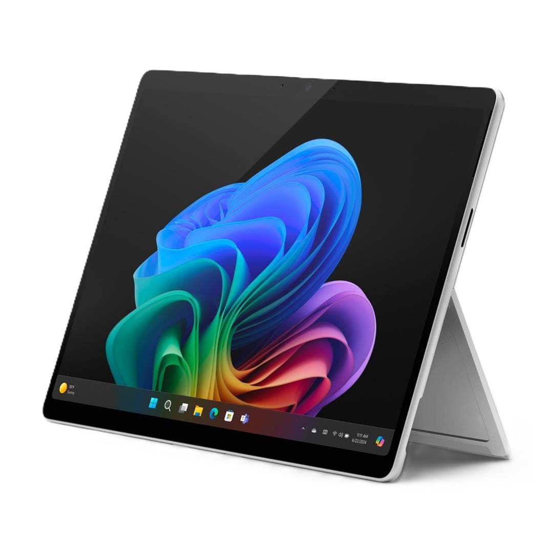Microsoft Surface Pro 11 13-inch PixelSense AI 2-in-1 Laptop - Snapdragon X Plus 512GB SSD 16GB RAM Win 11 Pro Platinum