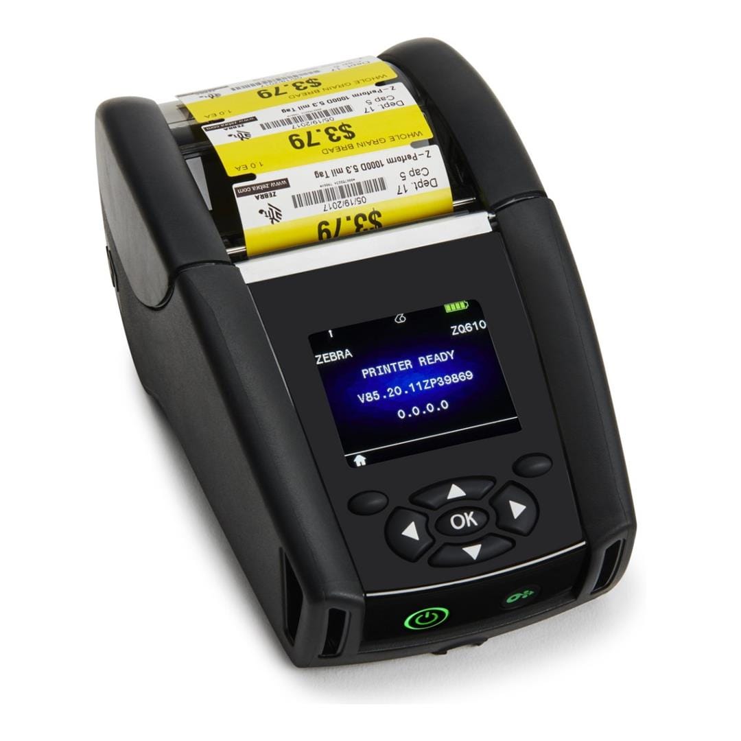 Zebra ZQ610 Label Printer - Direct Thermal 203 x 203 DPI Wired & Wireless ZQ61-AUWAE14-00