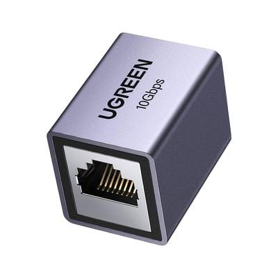 Ugreen NW261 RJ45 10Gbps Ethernet Extender Coupler Silver 15117